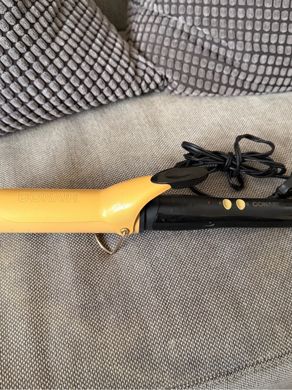 Conair Yellow & Black Curling Iron - Yellow